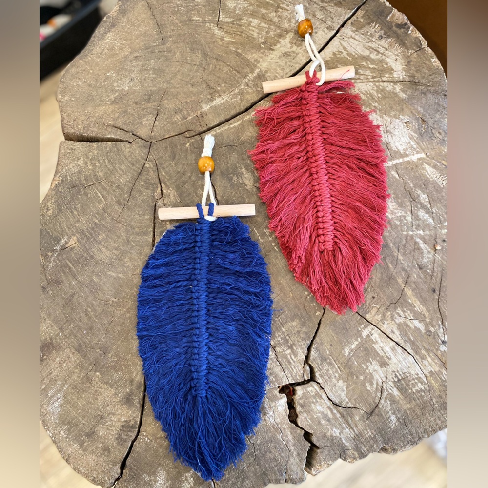 Beautiful Macrame Leafs